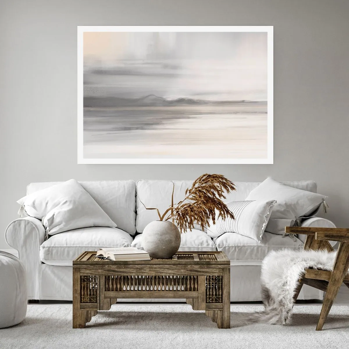 Plakát - Zamyšlená dálka - 70x50 cm