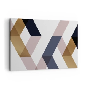 Obraz na plátně - Roviny a úhly - 120x80 cm