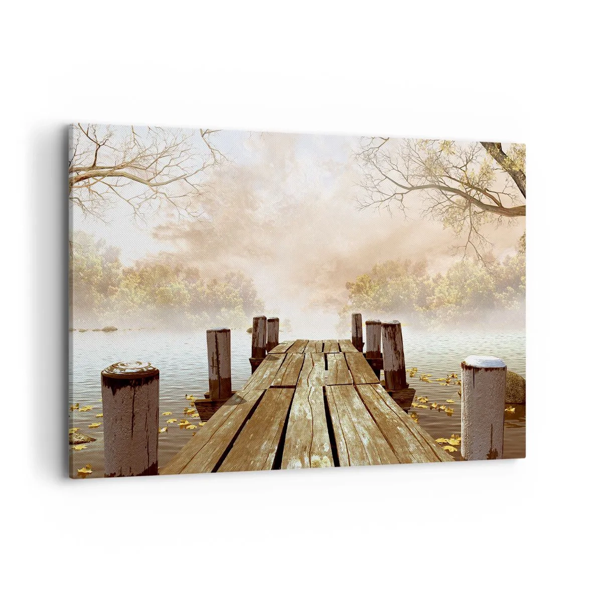 Obraz na plátně - Jemný smutek podzimu - 120x80 cm