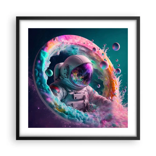 Plakát v černém rámu - Hvězdná brána - 50x50 cm
