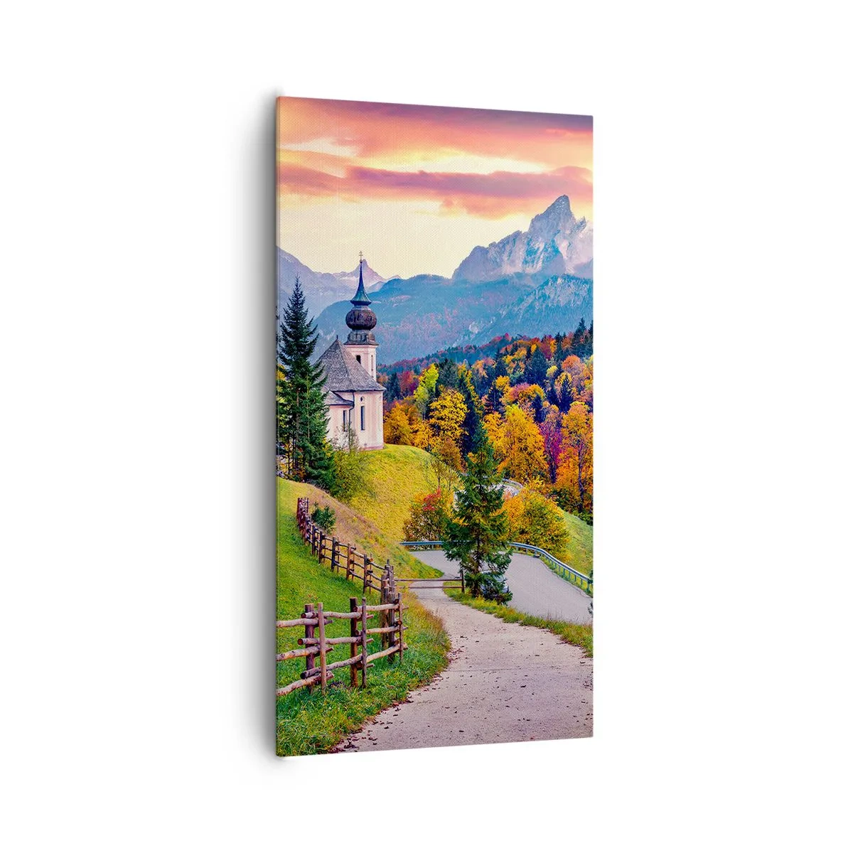 Obraz na plátně - Naprosto ideální krajina - 65x120 cm