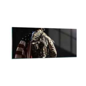 Obraz na skle - Právě proto - 120x50 cm