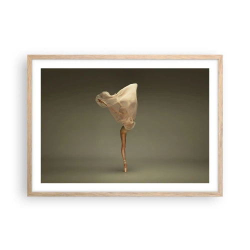 Plakát v rámu světlý dub - Hned poletí - 70x50 cm