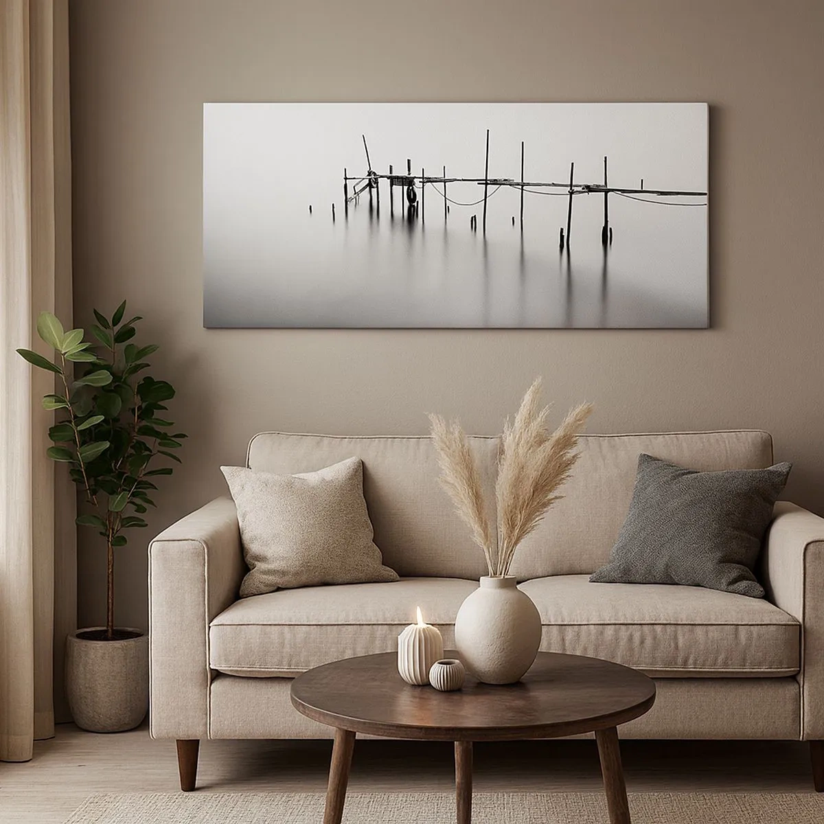 Obraz na plátně - A co když svět není? - 100x40 cm