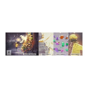 Vzor Fototapety Premium Canvas - Kouzla existují - Abstrakce, Fantazie, Pro děti - 100x30 cm