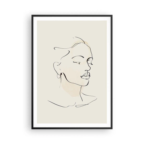 Plakát v černém rámu - Výrazným tahem - 70x100 cm