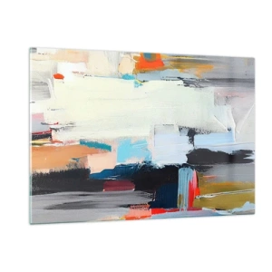 Obraz na skle - Nějaký způsob? - 120x80 cm