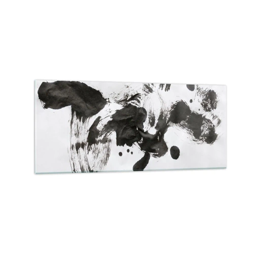 Obraz na skle - Metoda v šílenství? - 120x50 cm
