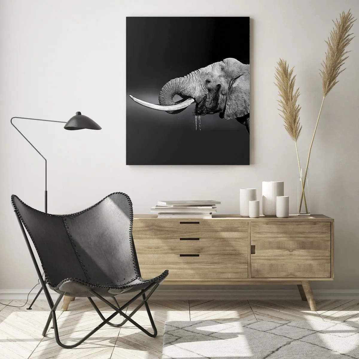 Obraz na skle - Ano, teď je to dobré - 50x70 cm