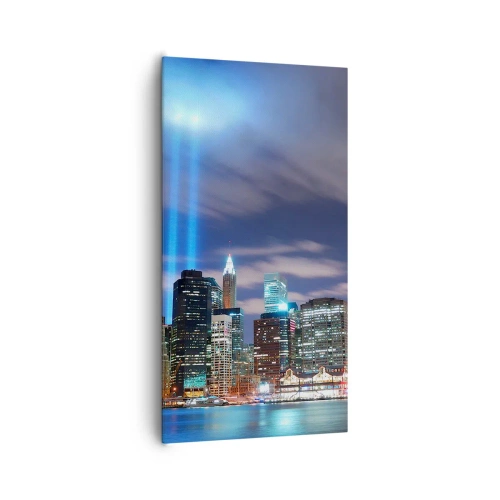 Obraz na plátně - Světlem dosáhnout nebe - 65x120 cm