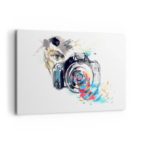 Obraz na plátně - Okem objektivu - 120x80 cm