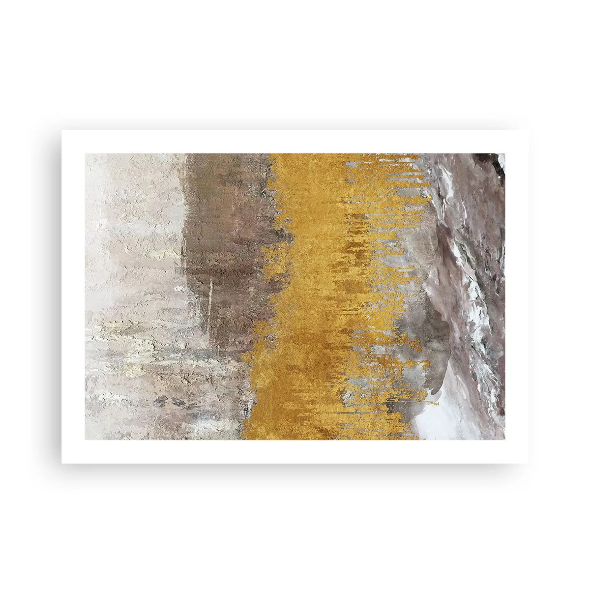 Plakát - Zlatistý závan - 70x50 cm