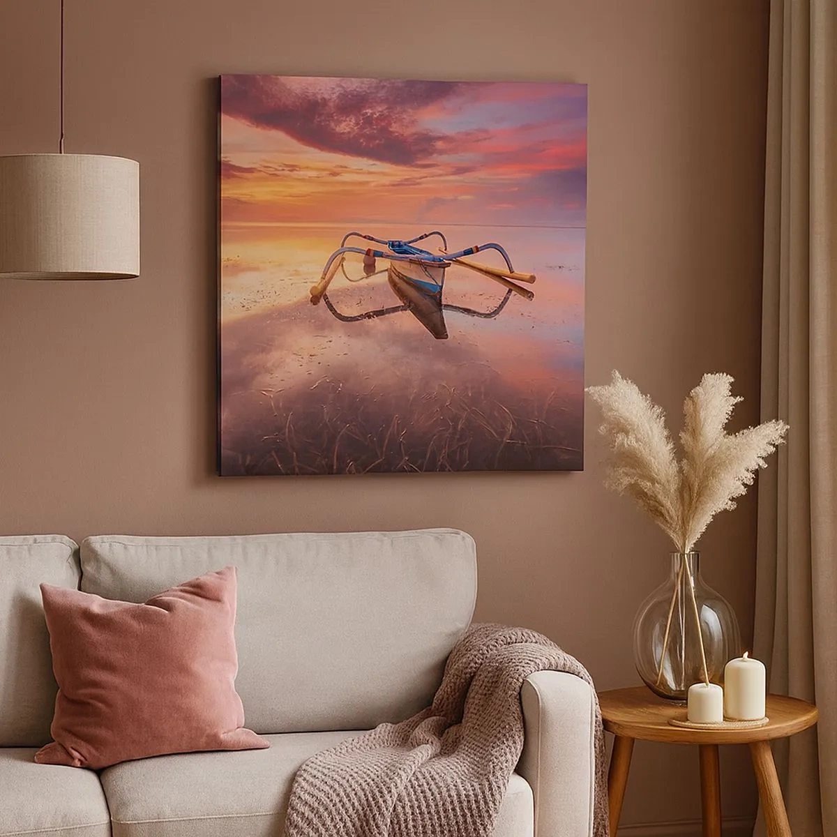 Obraz na plátně - Klid tropického večera - 30x30 cm