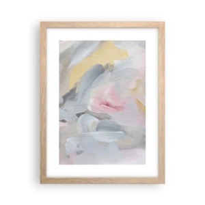 Plakát v rámu světlý dub - V pastelovém světě - 30x40 cm