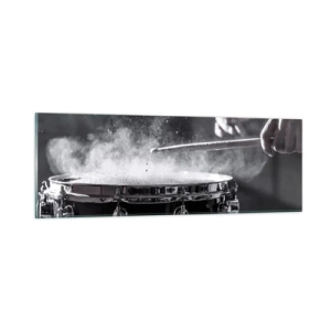 Obraz na skle - Puls hudby - 90x30 cm