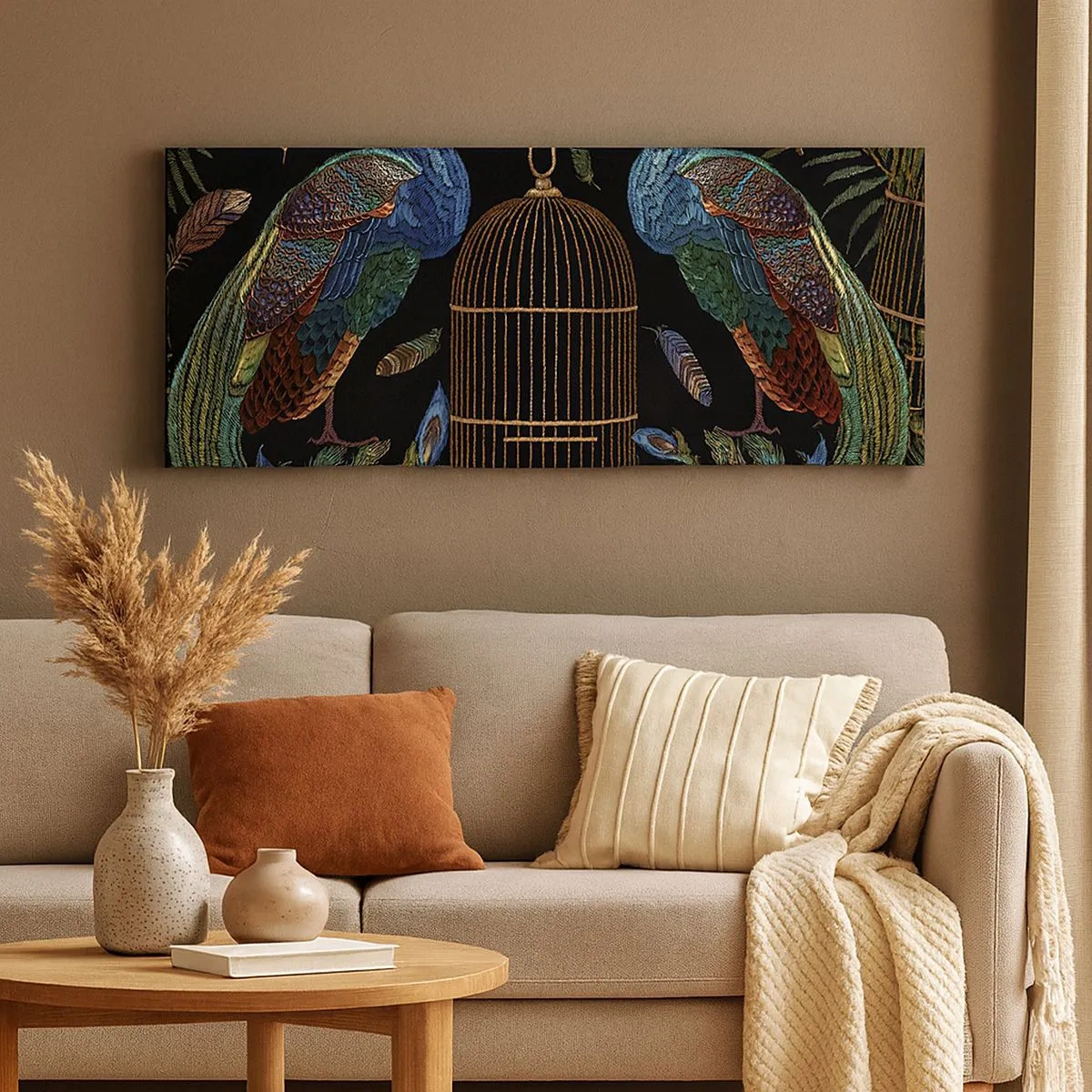 Obraz na plátně - V královském rouchu - 100x40 cm