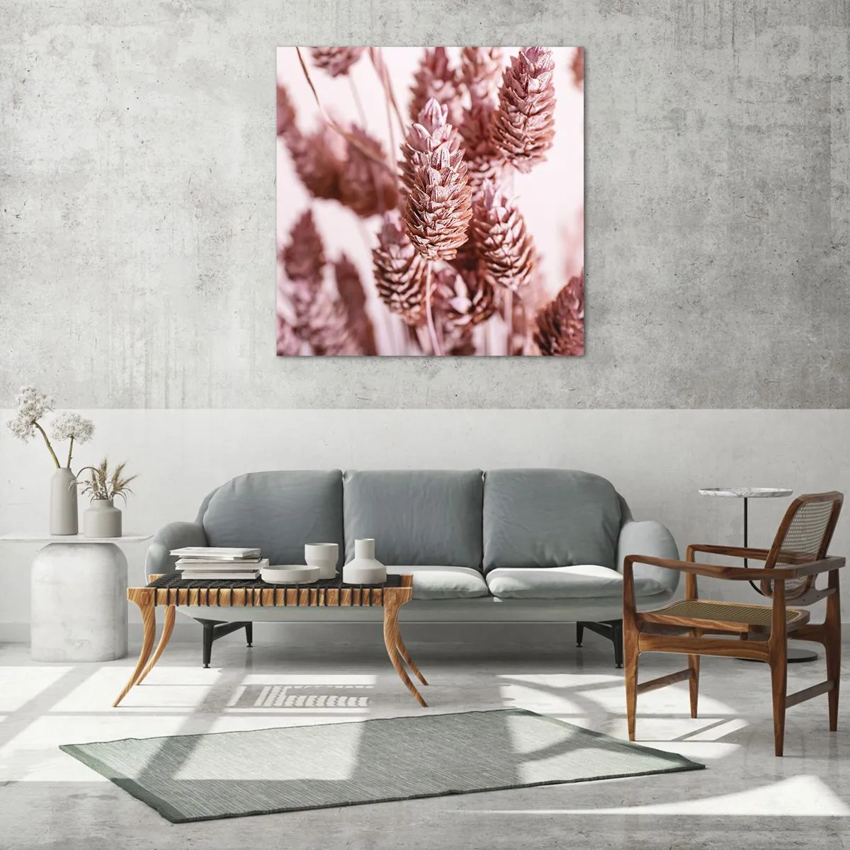 Obraz na skle - Zdánlivě nenápadné - 50x50 cm