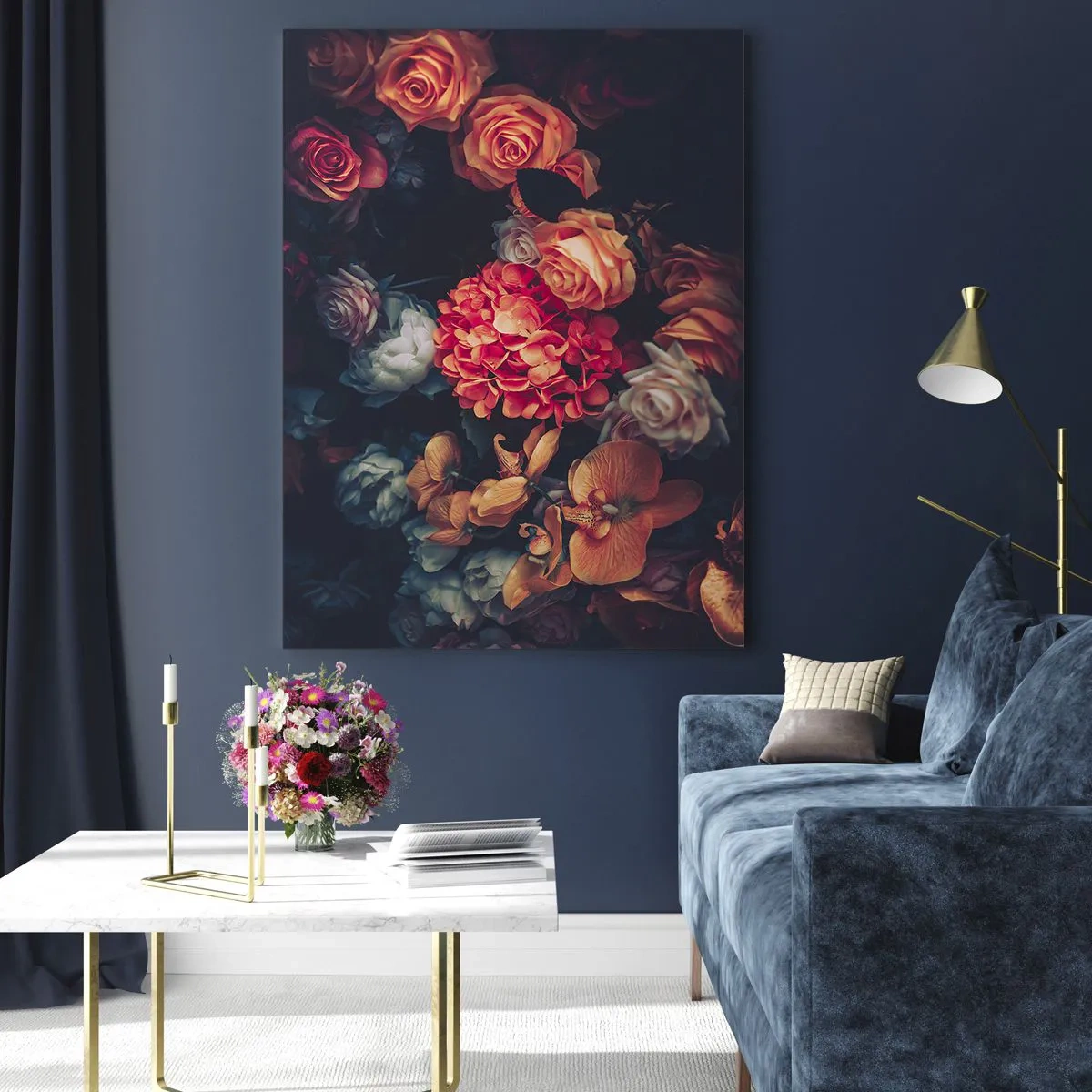 Obraz na skle - Jako u holandských mistrů - 50x70 cm