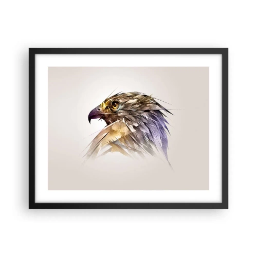 Plakát v černém rámu - Portrét bojovníka - 50x40 cm