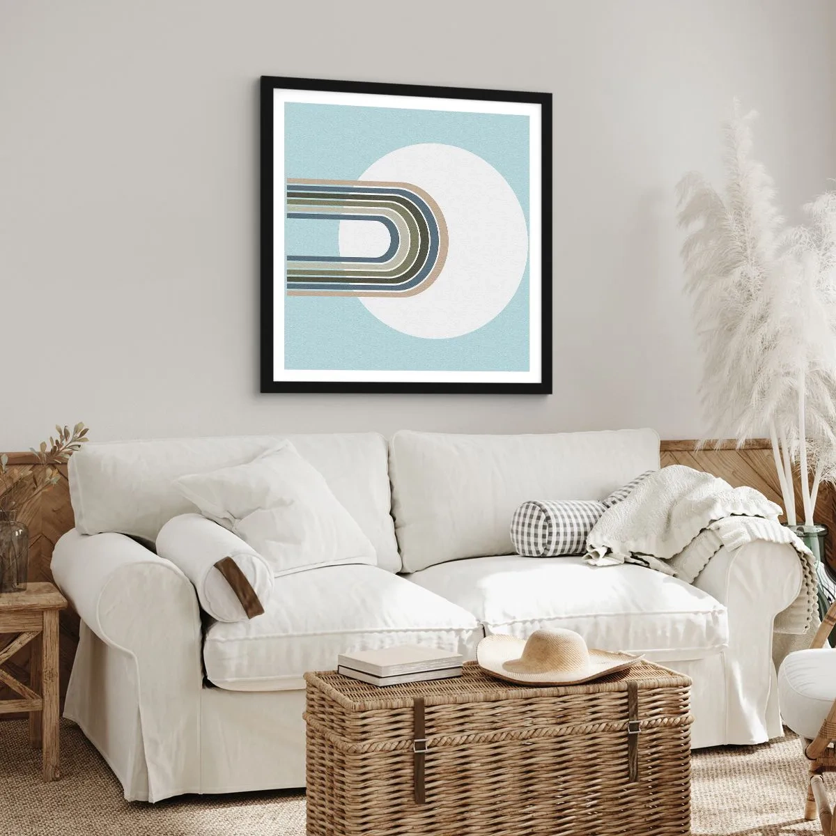Plakát v černém rámu - Neodolatelná přitažlivost - 60x60 cm