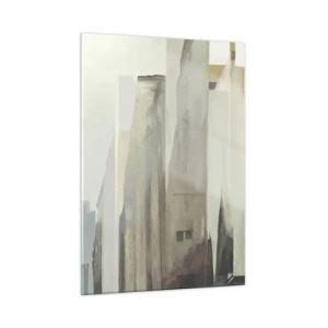 Obraz na skle - Sen o městě - 50x70 cm