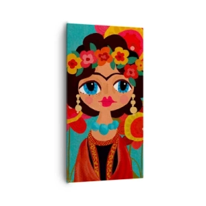 Obraz na plátně - O makové panence - 65x120 cm