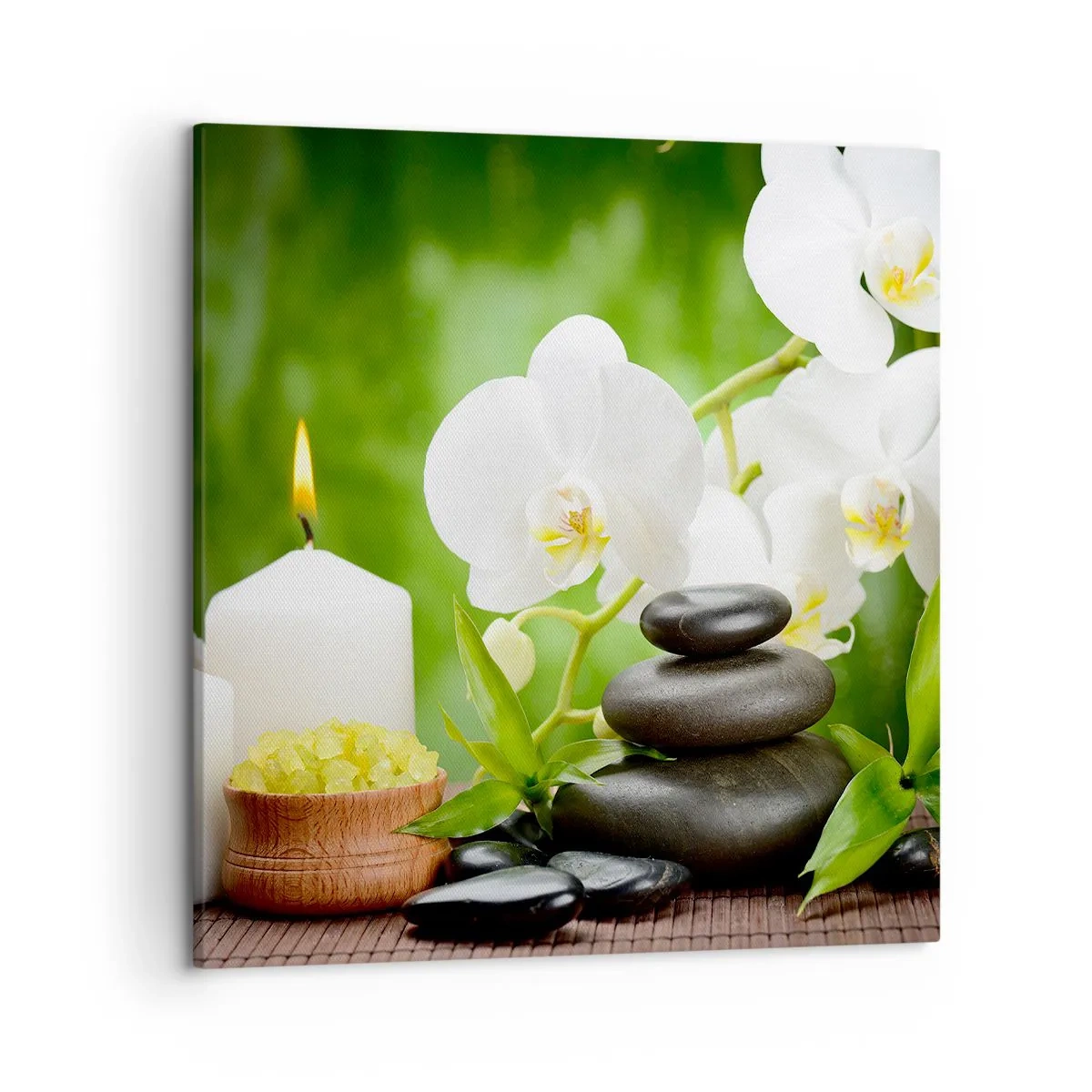 Obraz na plátně - Voňavý, květinový, jemný dotek - 50x50 cm