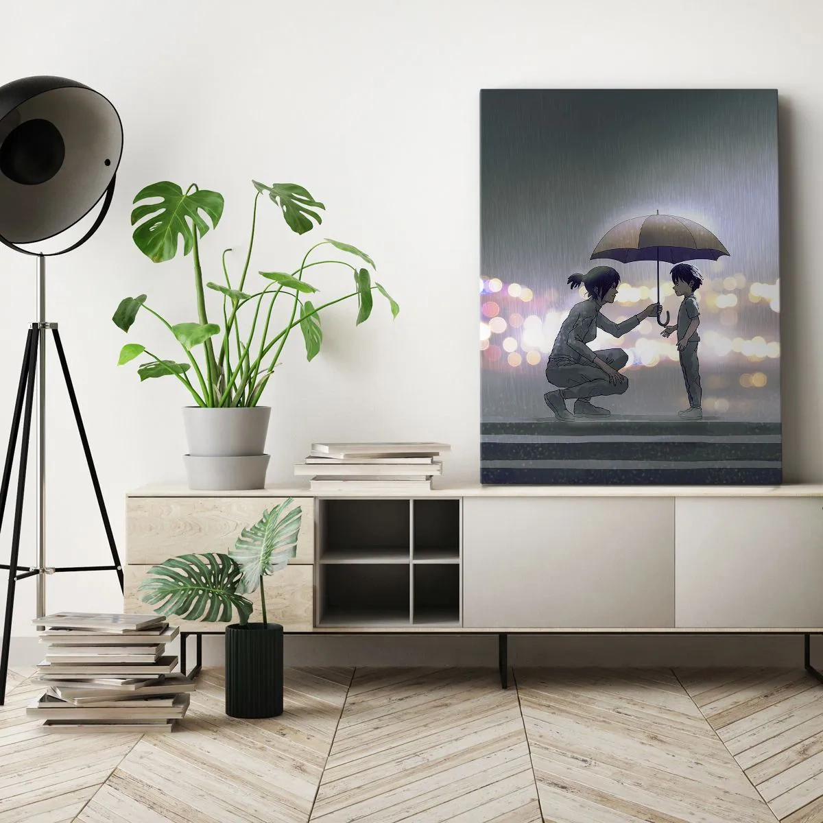 Obraz na plátně - A vše je v pořádku - 45x80 cm