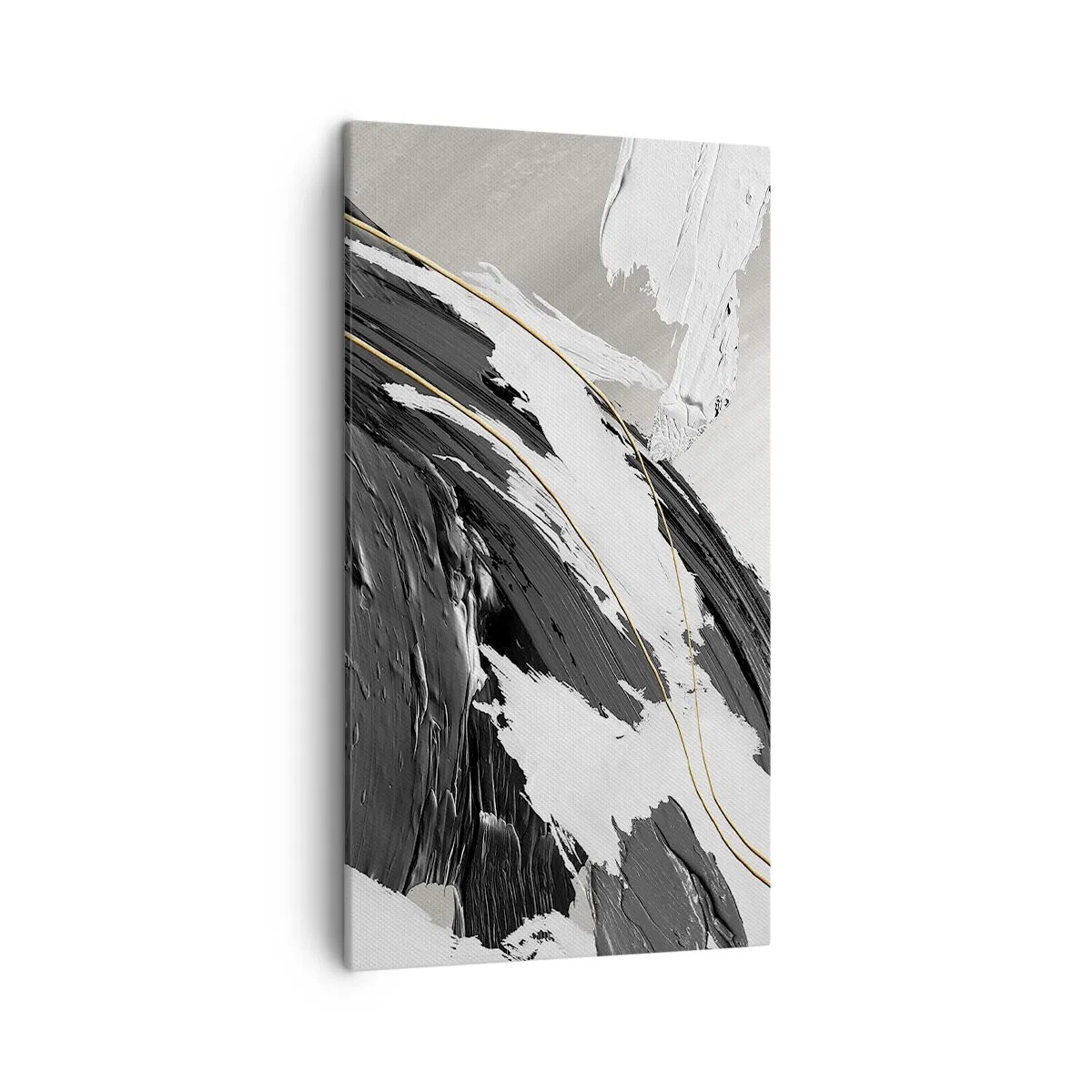 Obraz na plátně - Velkorysá abstrakce - 45x80 cm