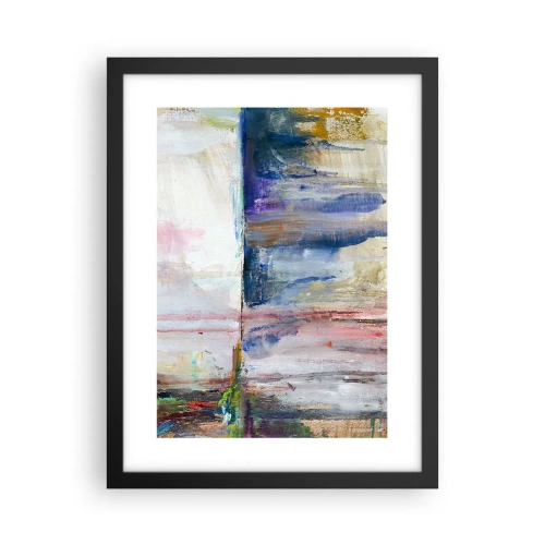Plakát v černém rámu - Barevné dojmy a asociace - 30x40 cm