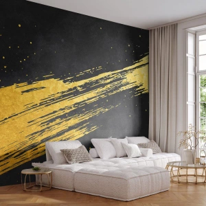 Fototapeta Premium Canvas - Skok do hyperprostoru - Art Deco, Elegantní, Temný - 450x315 cm