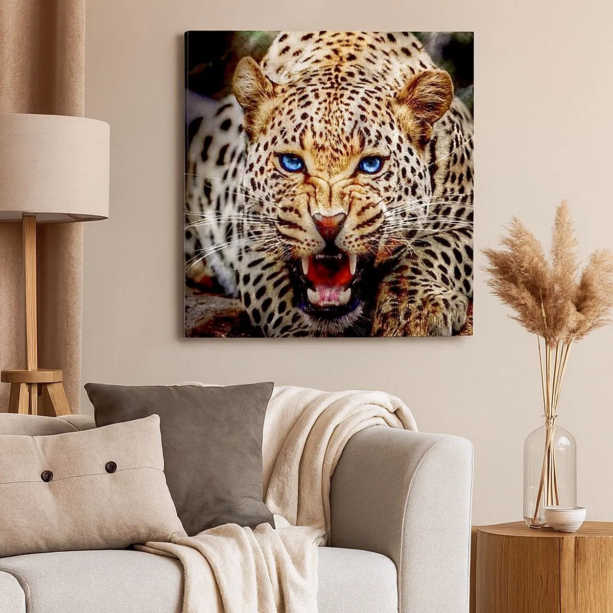 Obraz na plátně - Vztek kráse neškodí - 30x30 cm