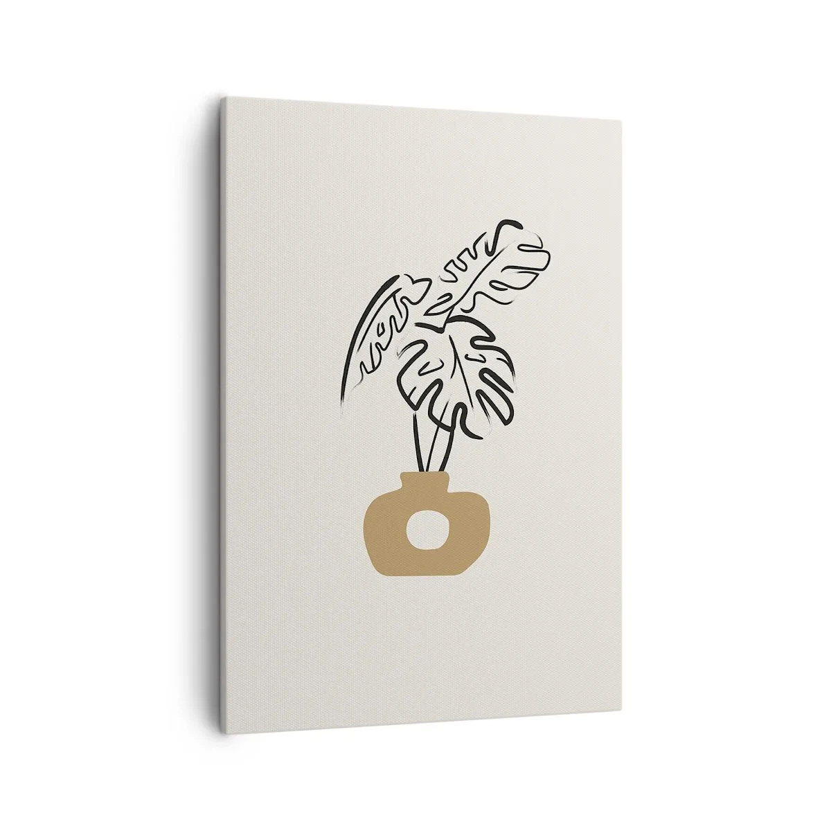 Obraz na plátně - Monstera – ozdoba pro domácnost - 50x70 cm