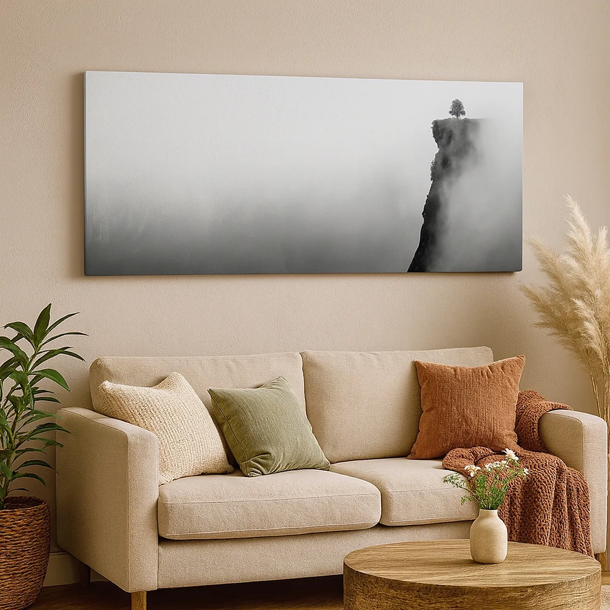 Obraz na plátně - Na okraji světa - 30x30 cm