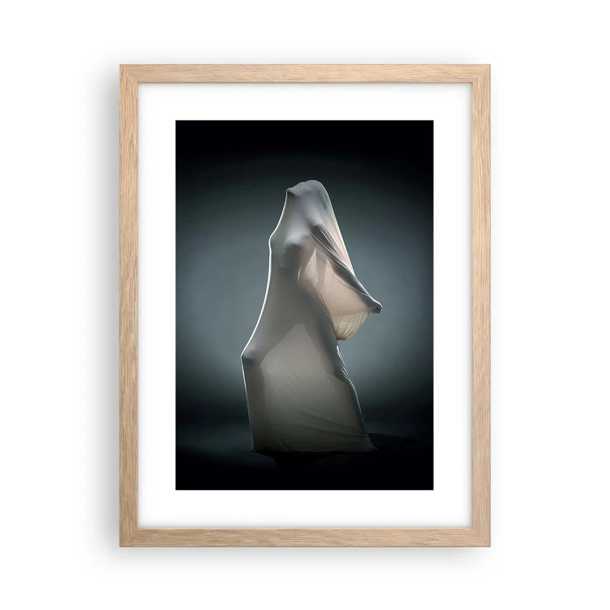 Plakát v rámu světlý dub - Skryté touhy - 30x40 cm