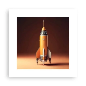 Plakát - Začíná to snem - 30x30 cm