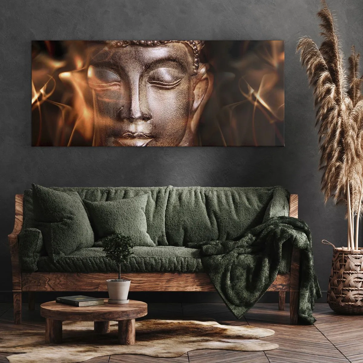 Obraz na plátně - Existuje pouze zde a nyní - 100x40 cm