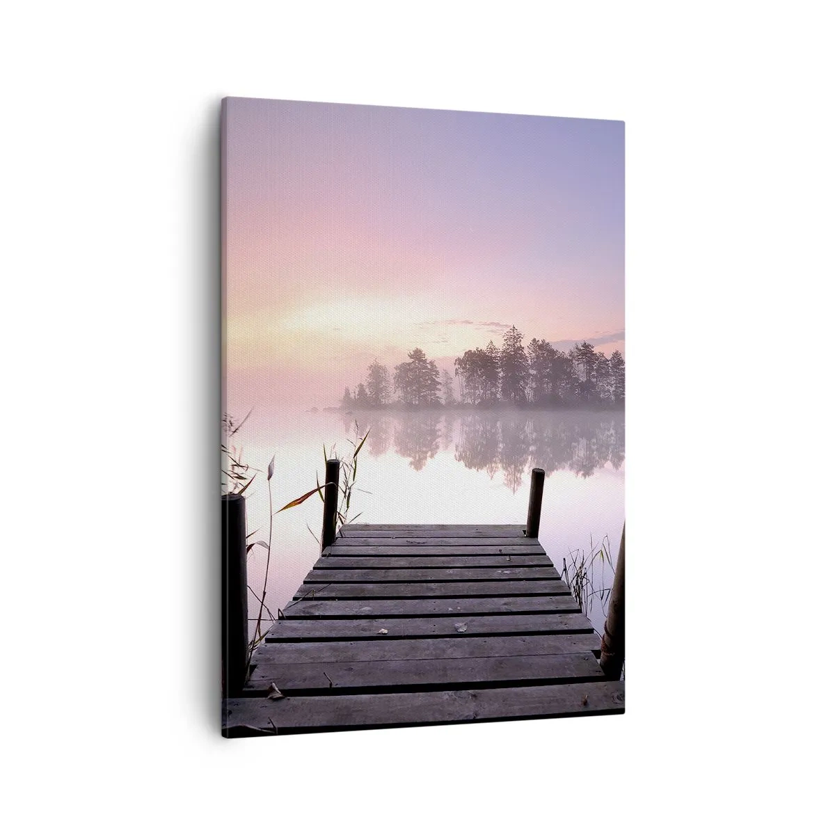 Obraz na plátně - Z liliové mlhy… - 50x70 cm