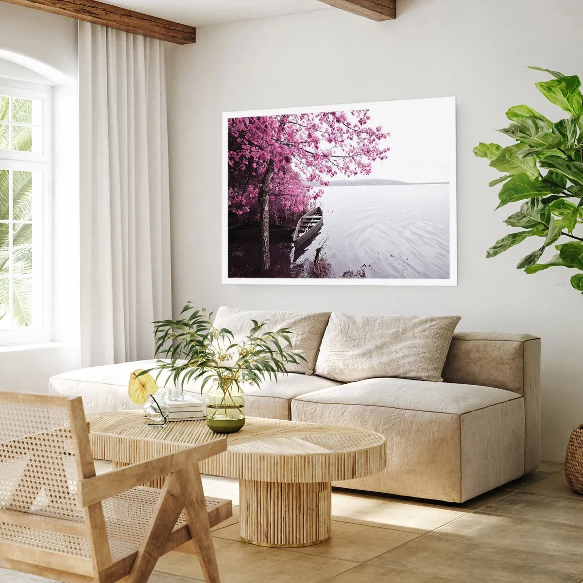 Plakát - V růžovém tichu - 70x50 cm