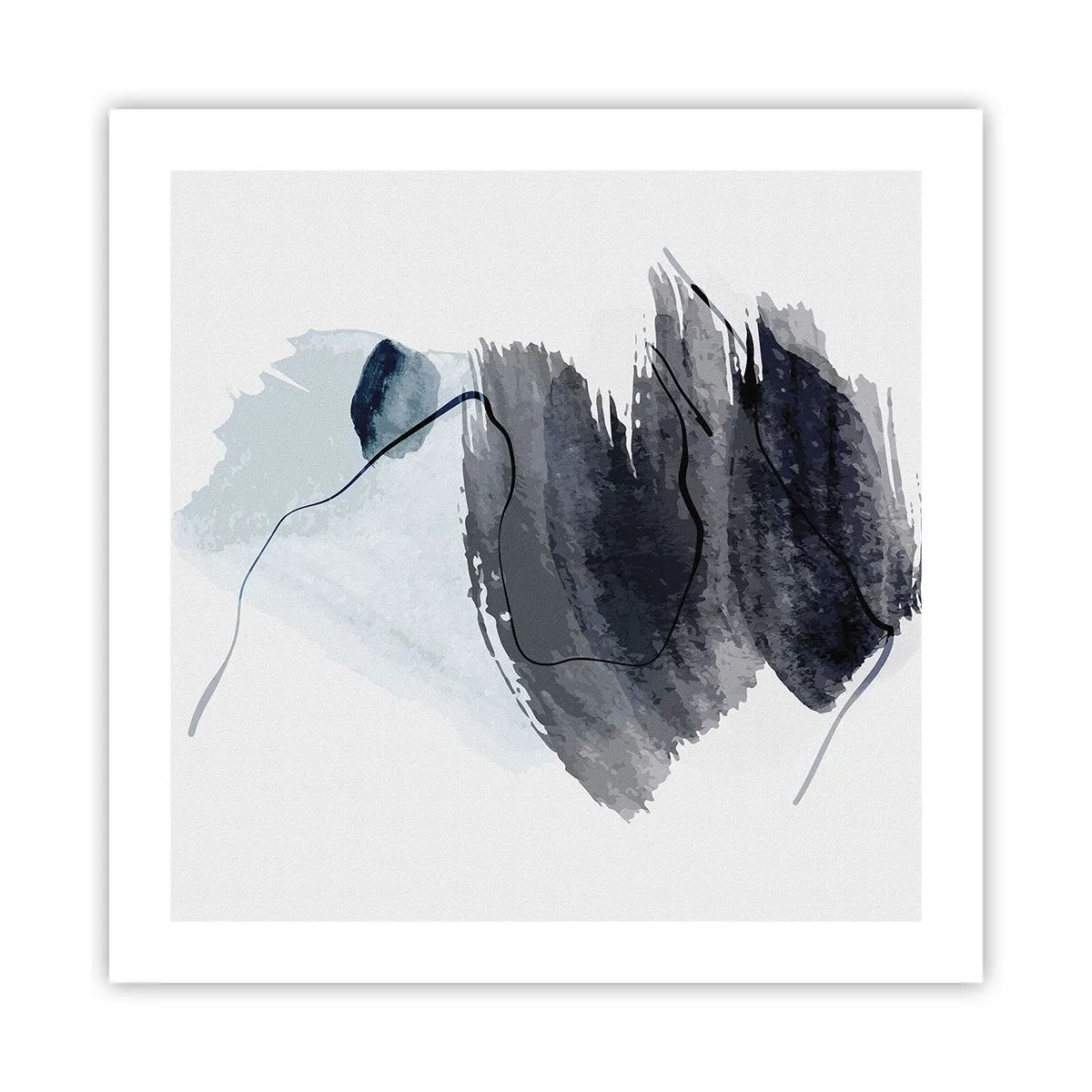 Plakát - Intenzita a pohyb - 50x50 cm