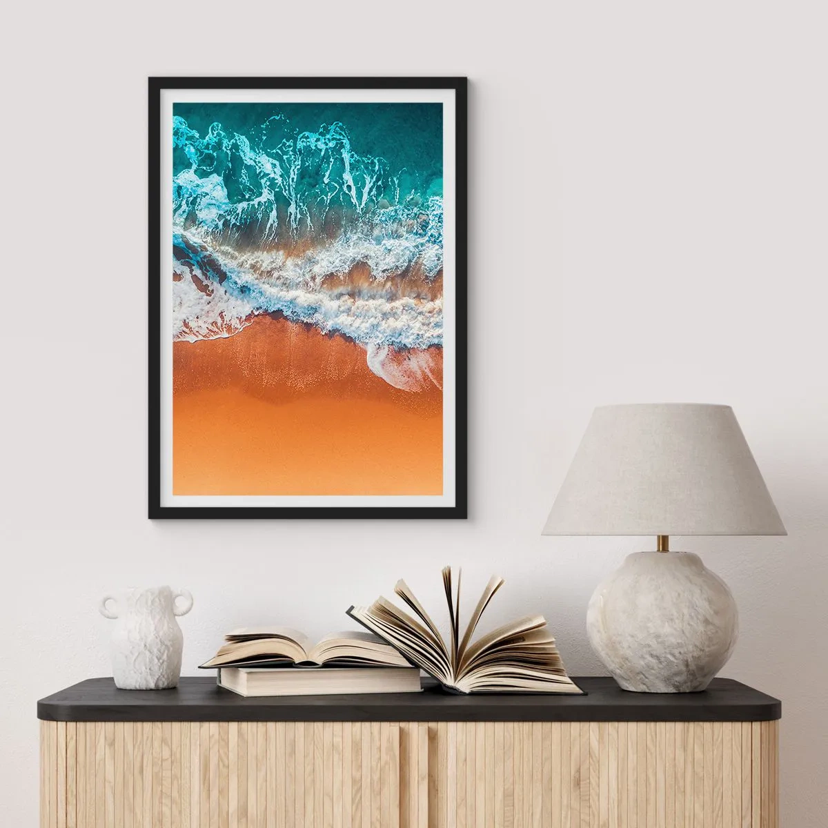 Plakát v černém rámu - Vždy pár - 70x100 cm