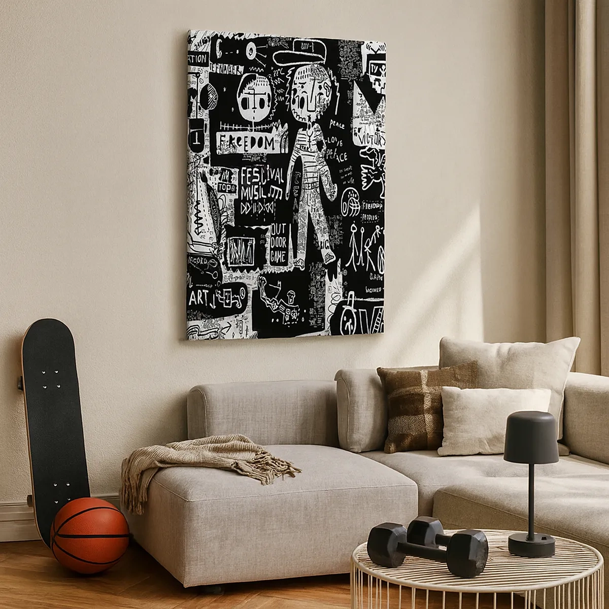 Obraz na plátně - Práva a radosti duševního mládí - 50x70 cm