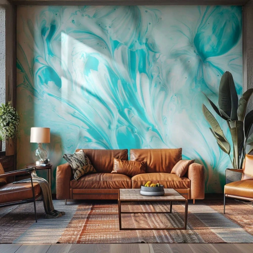 Fototapeta Premium Canvas - Navždy spolu - Abstrakce, Kus, Boho - 250x175 cm