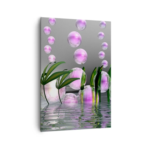 Obraz na plátně - Reflexní kompozice lehkosti a života - 70x100 cm