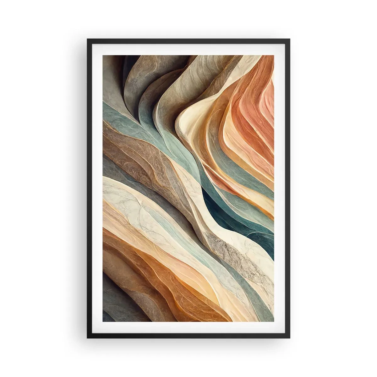 Plakát v černém rámu - Okamžik před změnou - 61x91 cm