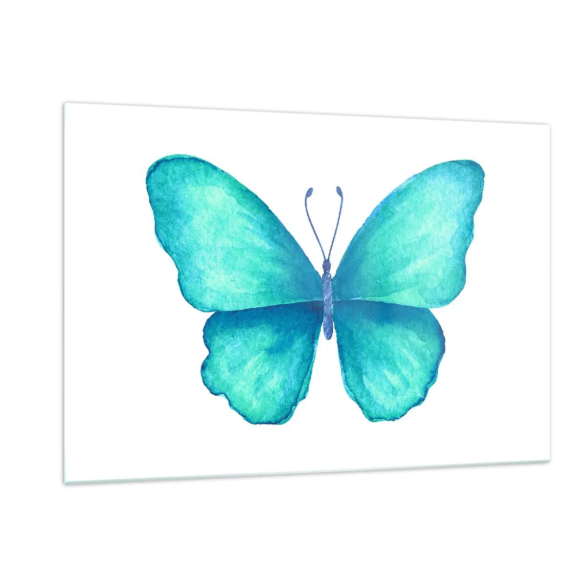 Obraz na skle - Tyrkysový z přírody - 120x80 cm