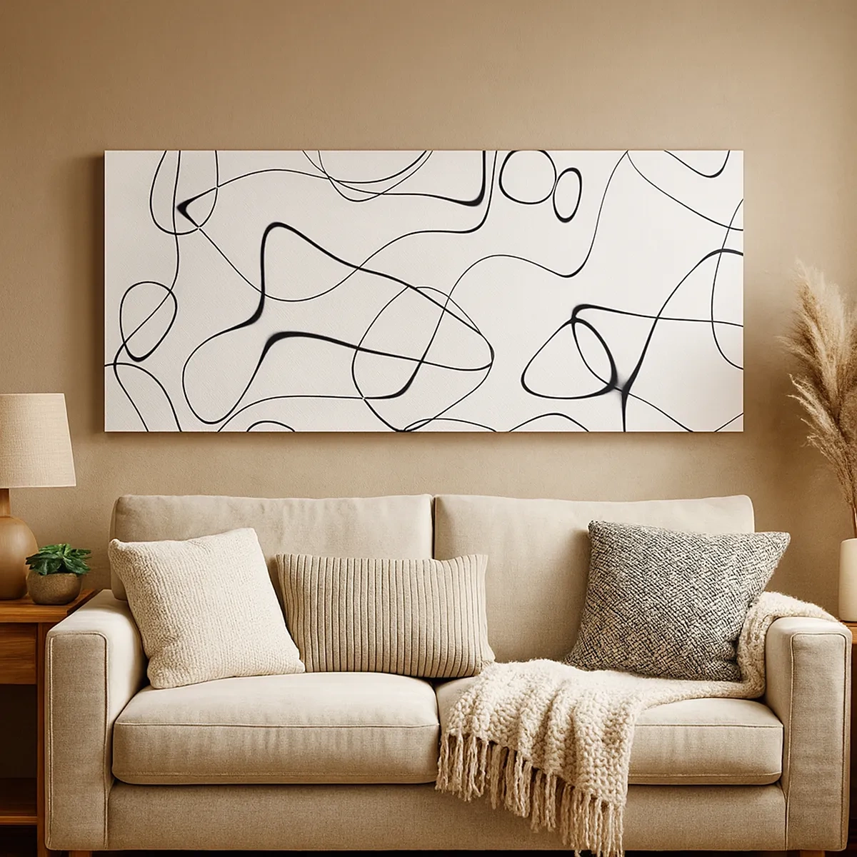 Obraz na plátně - Cesty života, zákruty osudu - 30x30 cm