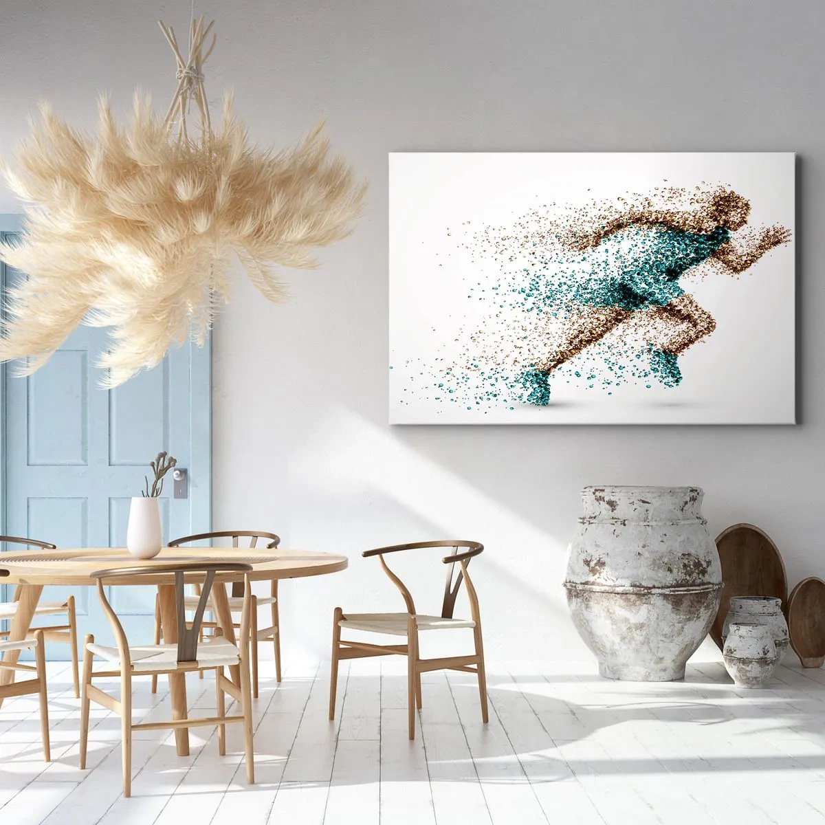 Obraz na plátně - Život je běh - 100x70 cm