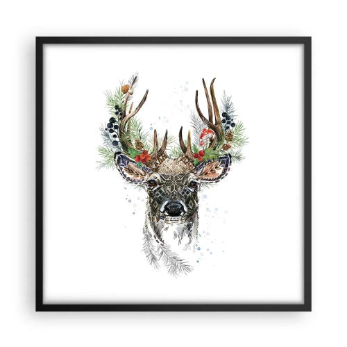 Plakát v černém rámu - Ve slavnostním rouchu - 50x50 cm