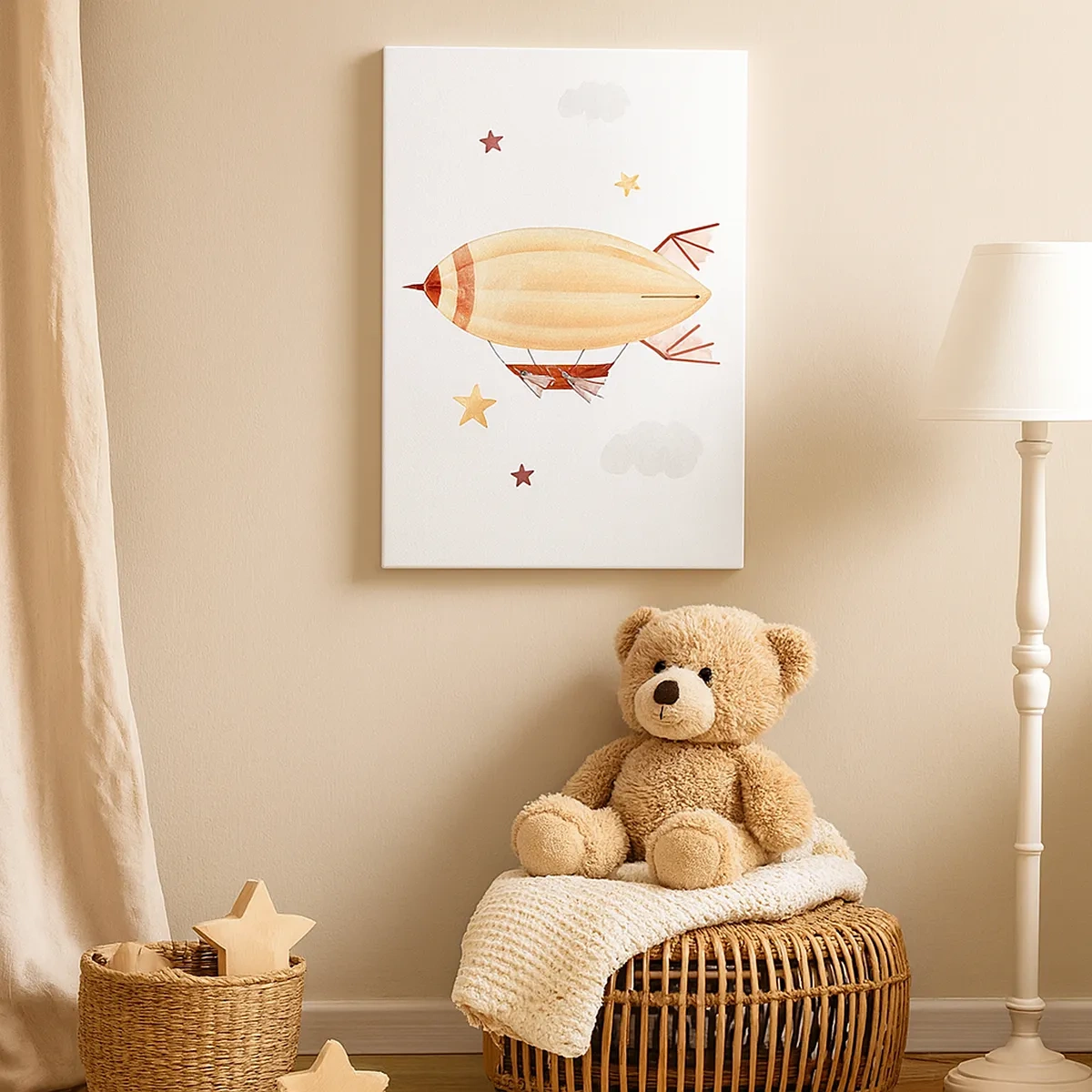 Obraz na plátně - Vzducholoď - 50x70 cm